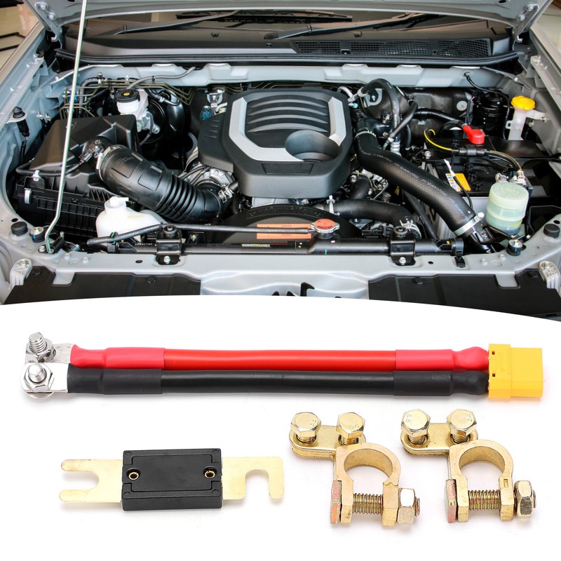 Car Battery Connection Kit XT90 Extension Cord Spot Welder Battery