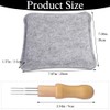 Needle Felting Pad for Beginners, Grey Needle Felting Mat, 7.08