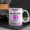 Trendation - 18. Geburtstag Geschenk Mädchen Frauen Lustiger Spruch 18er