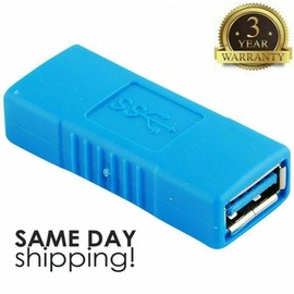 Unbranded/Generic USB Female to Female 3.0 Type A  Adapter Coupler Gender Changer Connector