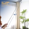 BOOMJOY Wall Cleaner Mop with 82 Inches Long Handle, Baseboard