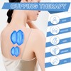 6PCS Massage Cups, Cupping Set 3 Sizes, Blue Massage Cups