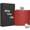WINCHERRIA Flasks for liquor for women- Diamond Hip Flasks, Glitter