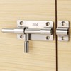 Sliding Door Latch Lock Flush Bolt 2ea