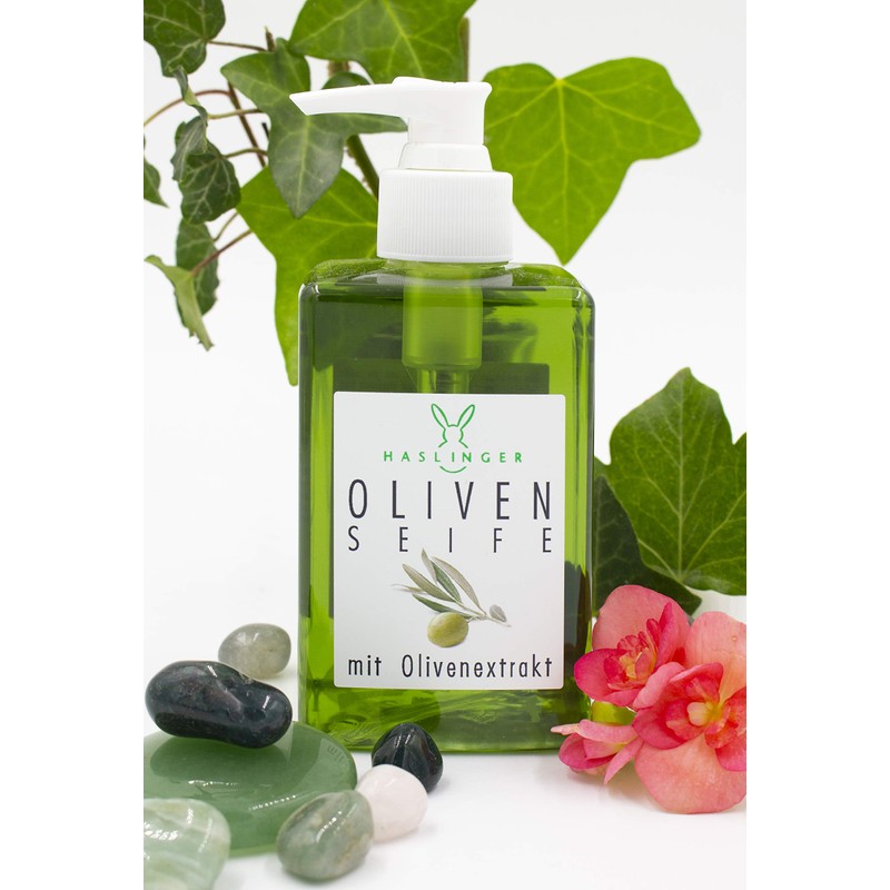 Haslinger 2513 Olive Soap with Olive Extract 250 Ml