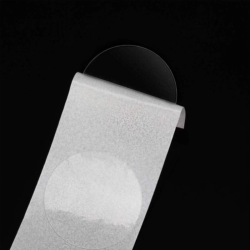 Clear Package Seals - 1000 Labels per Roll, Round Circle