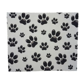 GoOpticians Cute Microfiber Paw Print Lens Cloth 18cm x 15cm