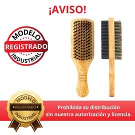 Cepillo Doble Cara Cerdas Naturales Jye