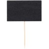 Tablecraft BAMDCB35 3 1/2" Chalkboard Pick - 100/Pack