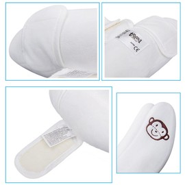 Toddler Adjustable Neck Support Pillow & Safety Head Support Band for Car Seat, Baby Child Infant Head Neck Protection, Blue Owl