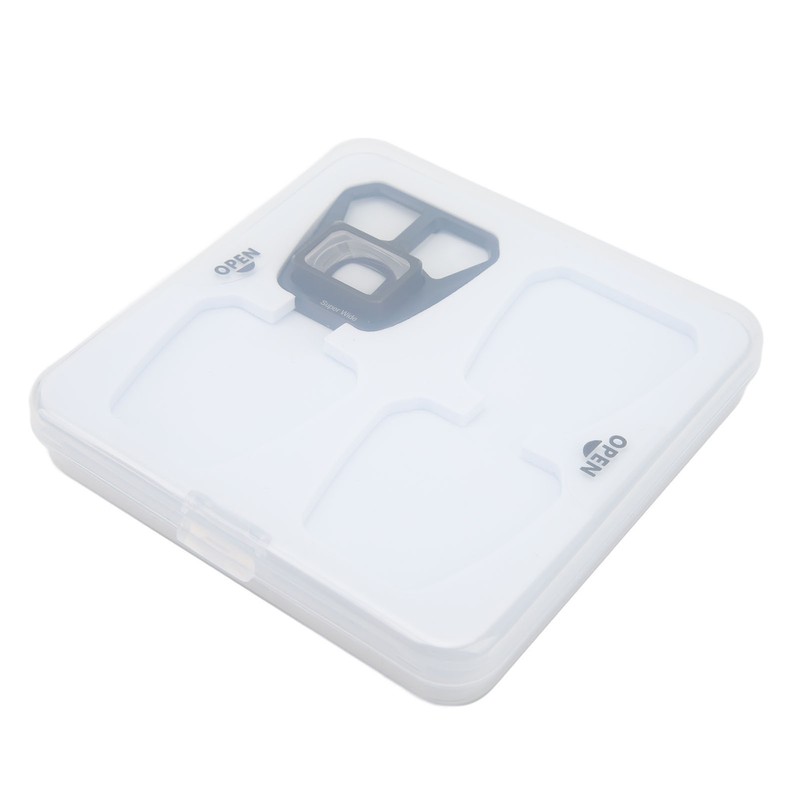 External Wide Angle Lens Filter HD Optical Glass Lens Aluminum