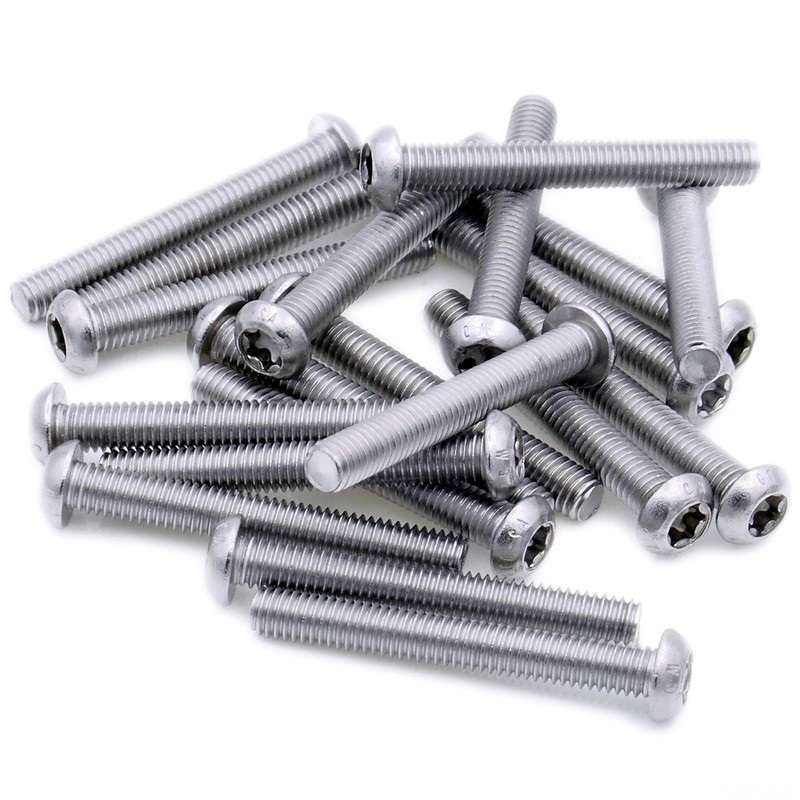 M3 (3mm x 22mm) TX Socket Button Machine Screw (Bolt)