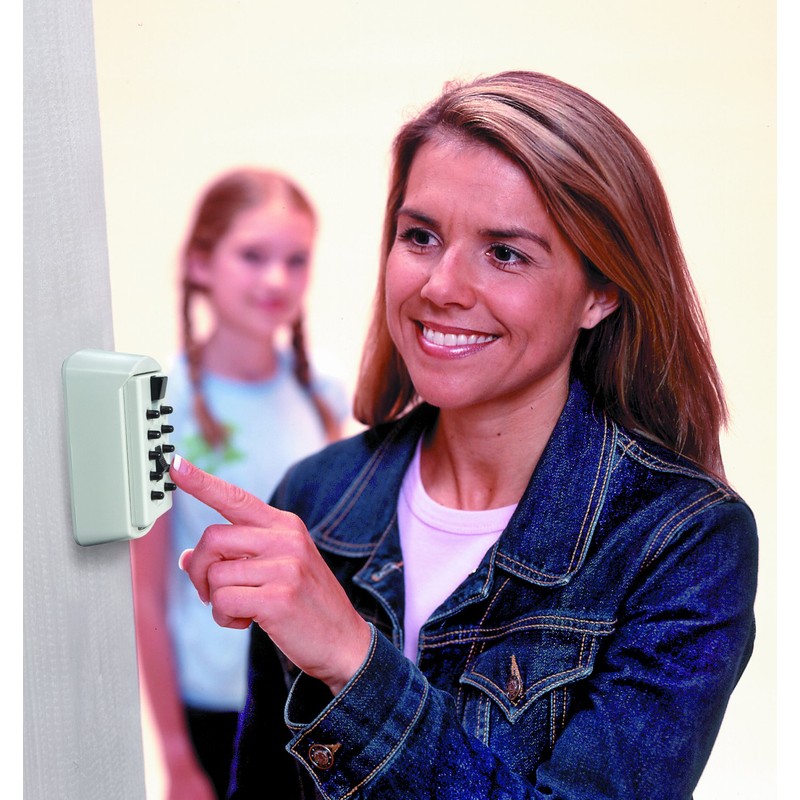 Kidde AccessPoint 001413 KeySafe Original Slimline Push Button Combination Permanent