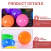 4CM Hollow Bingo Lotto Game Ball 50pcs Plastic Colorful Balls