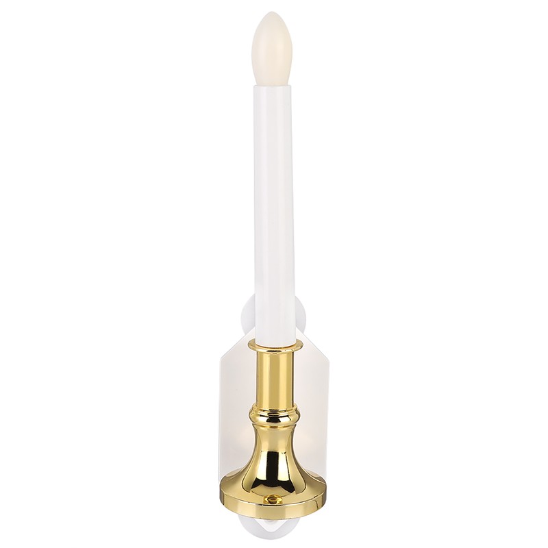 2Pcs Solar Power Candle Lamp Outdoor Flameless Candle Lamp Home