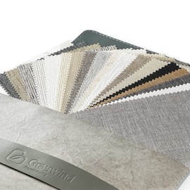Graywind Roller Shades & Blinds & Curtains Fabric Samples (100% Blackout Shade)