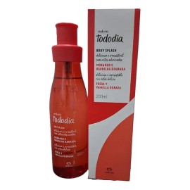 Bodysplash Corporal Natura De Fresa Y Vainilla Dorada 200 Ml