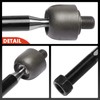 A-Premium 2 x Front Inner Tie Rod Ends, Compatible with