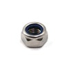 304 Stainless Steel Metric Hex Lock Nut M4 Nylon Insert