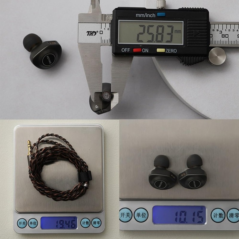 HiFiGo Kefine Delci Single 10mm Dynamic Driver In-Ear Monitor, 1DD
