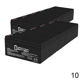 Mighty Max Battery ML3-12 12 Volt 3.4 Ah SLA Battery - 10 Pack Brand Product