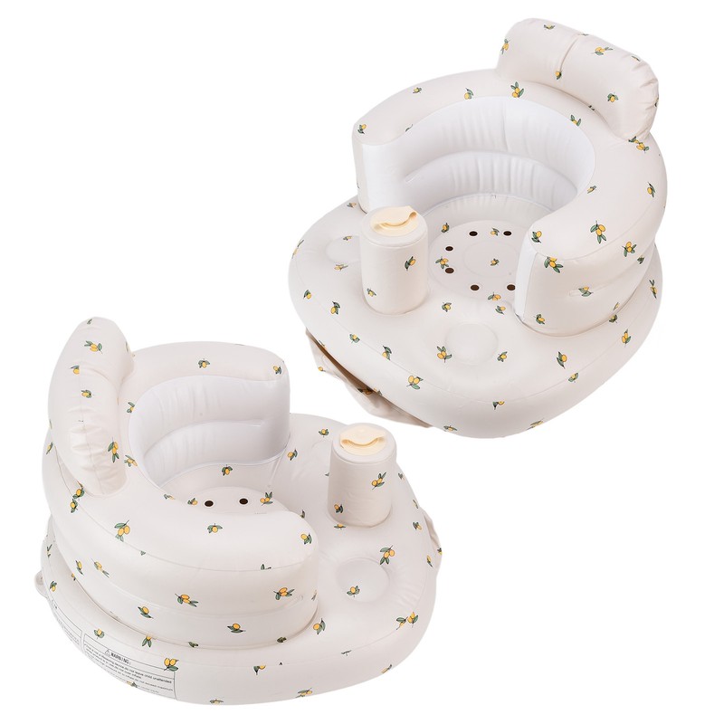 Multifunctional Baby PVC Inflatable Spine Protection Bathroom Sofa Learning Eating