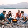 Camping Grill Tripod, Open Fire Cooking Equipment, Campfire Grill Tripod,