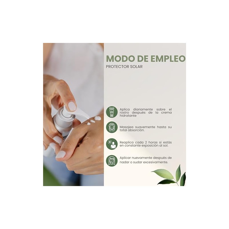 Rusens - Protector Solar Facial (Biodegradable) FPS 50 de Consistencia