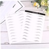 Baluue Eyebrow Patch Set 2 Sheets of Sturdy Waterproof Curved