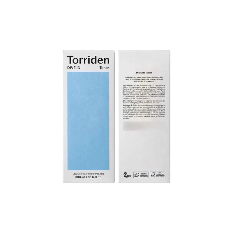 Torriden Bucea En Toner De 300ml Agua Tonificante /