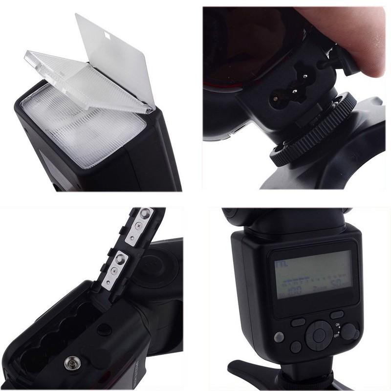 Dedicated Speedlite Flash (i-TTL) Vertical & Horizontal Rotation for Nikon