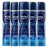 NIVEA Men Fresh Active Deodorant Spray 6 x 150 ml