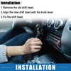 X AUTOHAUX Automatic Transmission Gear Shift Knob for Lexus ES300h