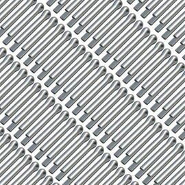 M5 Safety Cotter Pins, 5 x 50 mm Socket Cotter Pins, Cotter Pin Spanner for Clevis Pins, Safety Pin with Round Head, Fasteners, Suitable for Automotive, Machinery, Garden, Wheelbarrow (Pack of 10)