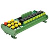 DIN Rail Mounting 8-Channel Multifunctional Bistable Relay Module
