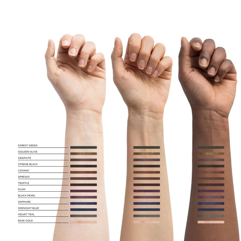 Xtreme Lashes GlideLiner Long Lasting Eye Pencil with Sharpener, Forest