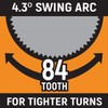 GEARWRENCH 3/8 Drive 84 Tooth Teardrop Ratchet 8-1/4" - 81211A-07