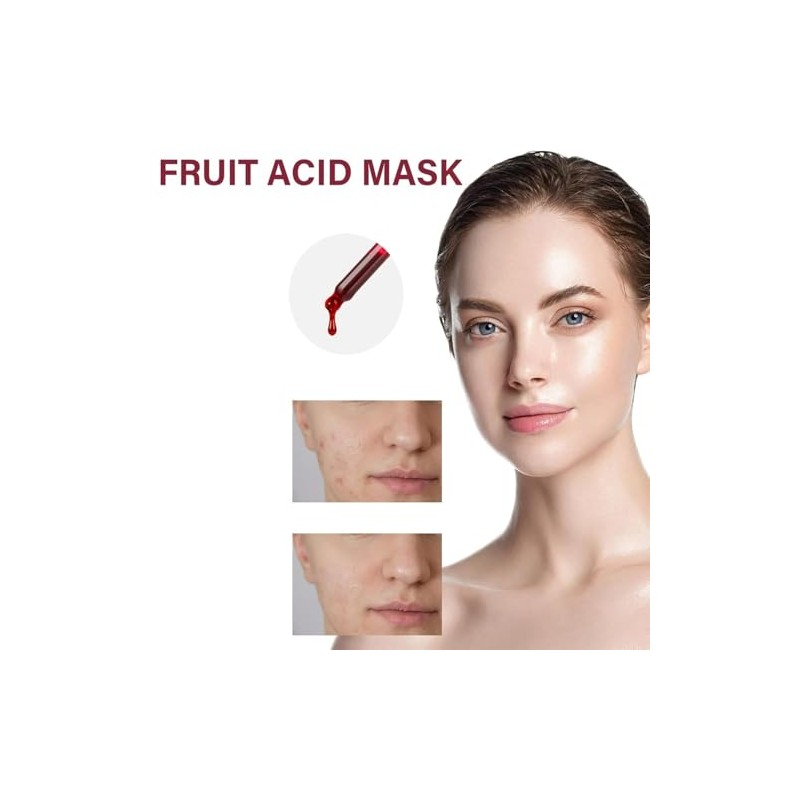 Solución Peeling Facial AHA BHA - Sérum Exfoliante Facial con