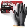 BBQ Grilling Gloves Kit (Large) – 100 Nitrile Disposable Gloves