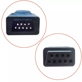 Old Arcade Retro Video Game Console Four Button 9 Pin Controller for Retro Game Consoles, New Four Button Controllers, Replacement Four Button Controller, Classic Game System Controller