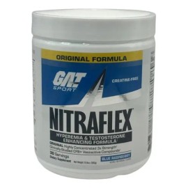 Pre Entreno Gat Nitraflex (30 Servicios) Sabores Sabor Blue Raspberry                                                                                 