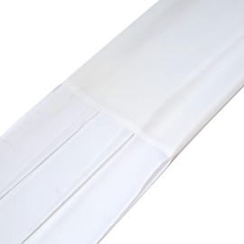 2 Pack White WindSock Solid Color Flag,Stripes Wind Socks For Yard And Garden Flag,Front Porch Hanging Waterproof Suitable For Every Season,60Inch.