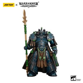JOYTOY Warhammer The Horus Heresy Alpha Legion Alpharius, Primarch of The XXth Legion - 1:18 Scale 7.5in Action Figure Mecha Joy Toy Collection Model