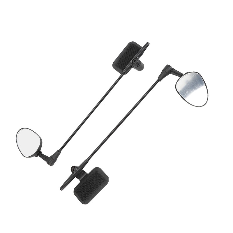 1 Pair Bicycle Helmet Rearview Mirror 360° Adjustable Bike Cycling