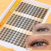 Natural Lash Clusters Manga Cluster Eyelash Extensions 180PCS Wispy Eyelash