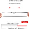 DRERIO 2m Bungee Cord with Carabiner Heavy Duty Bungee Straps