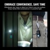 OLIGHT Oclip Rechargeable EDC Flashlight 300 Lumens Dual Sources Compact