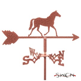 Horse - Quarter Mini Flower Pot Weathervane