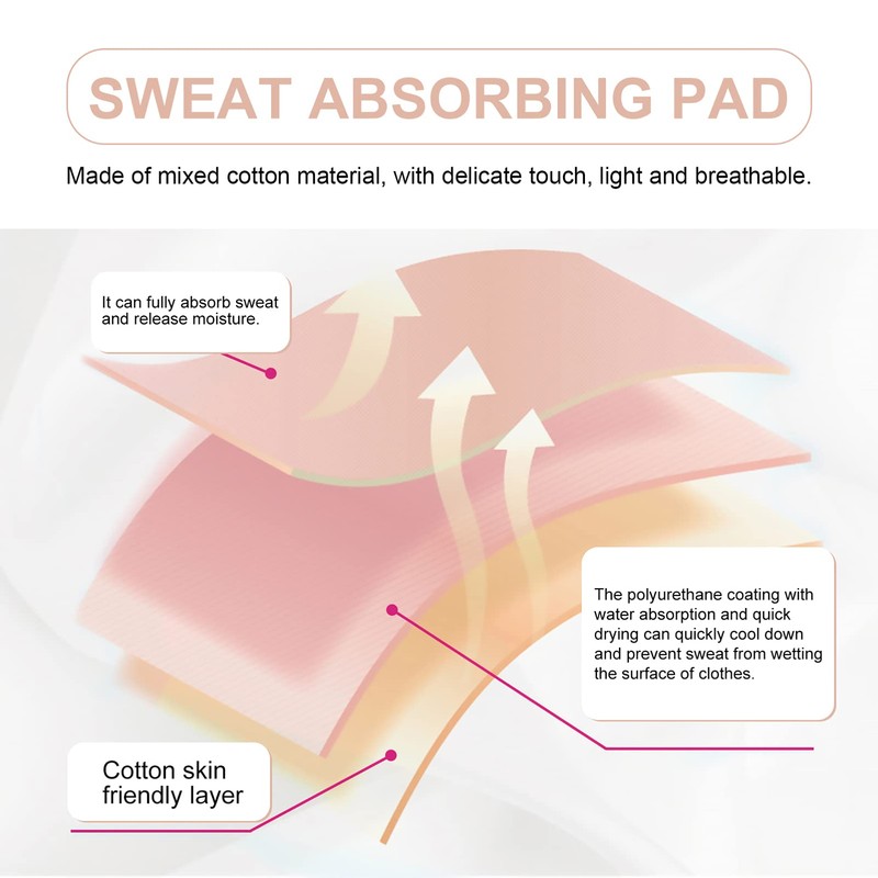 EXCEART Breathable Sweat Guard Underwear Absorb Sweat Vest Breathable Sweat