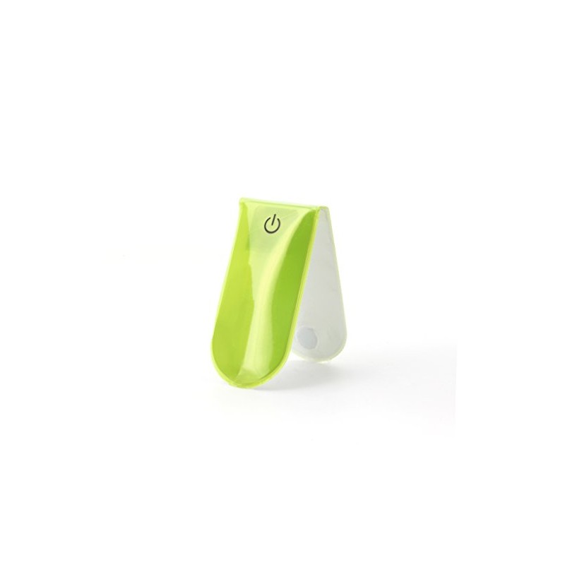Kikkerland Reflective LED Clip Assortment One Size Multi-Coloured